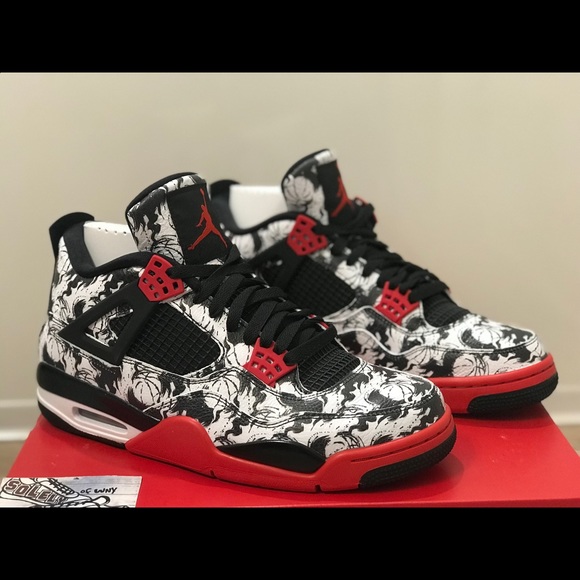 air jordan retro 4 tattoo